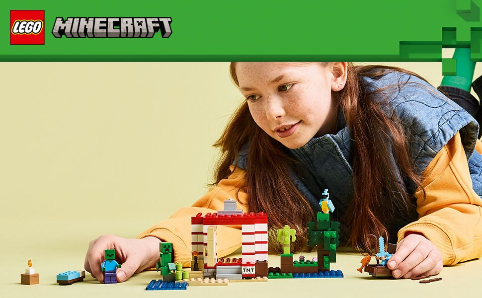 LEGO Minecraft 21275 Casa nella giungla esplosiva