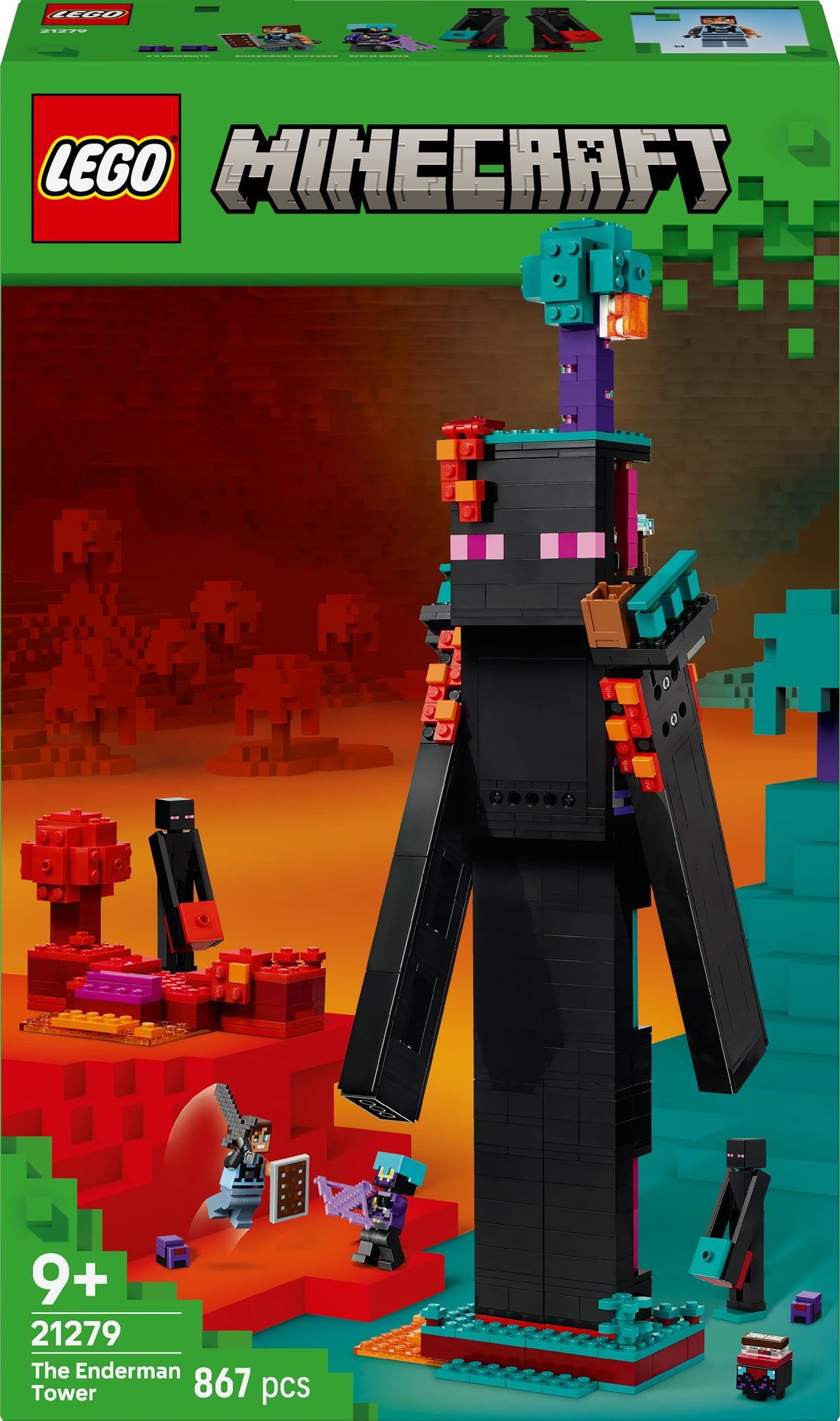 LEGO Minecraft 21279 La Torre dell’Enderman