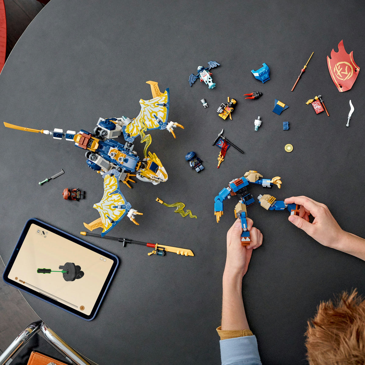 LEGO Ninjago 71843 mech cavalca-drago di rogue