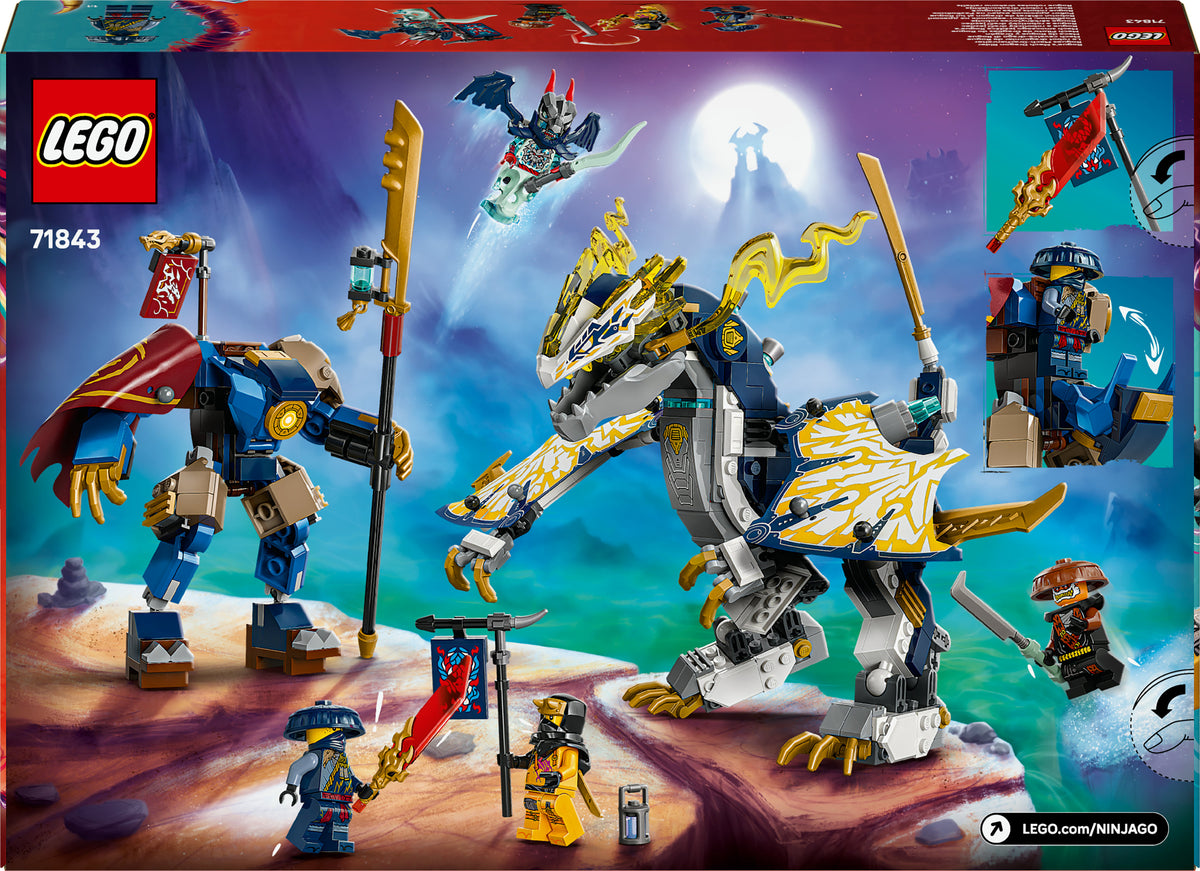 LEGO Ninjago 71843 mech cavalca-drago di rogue