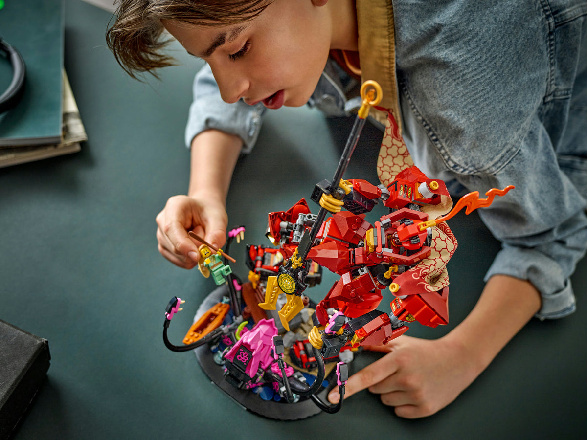 LEGO Ninjago 71846 mech cavaliere del fuoco