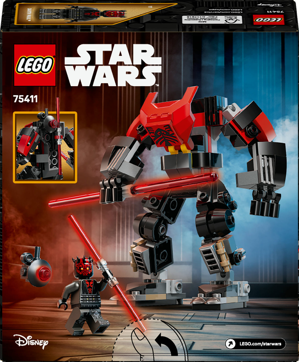LEGO Star Wars 75411 mech darth maul