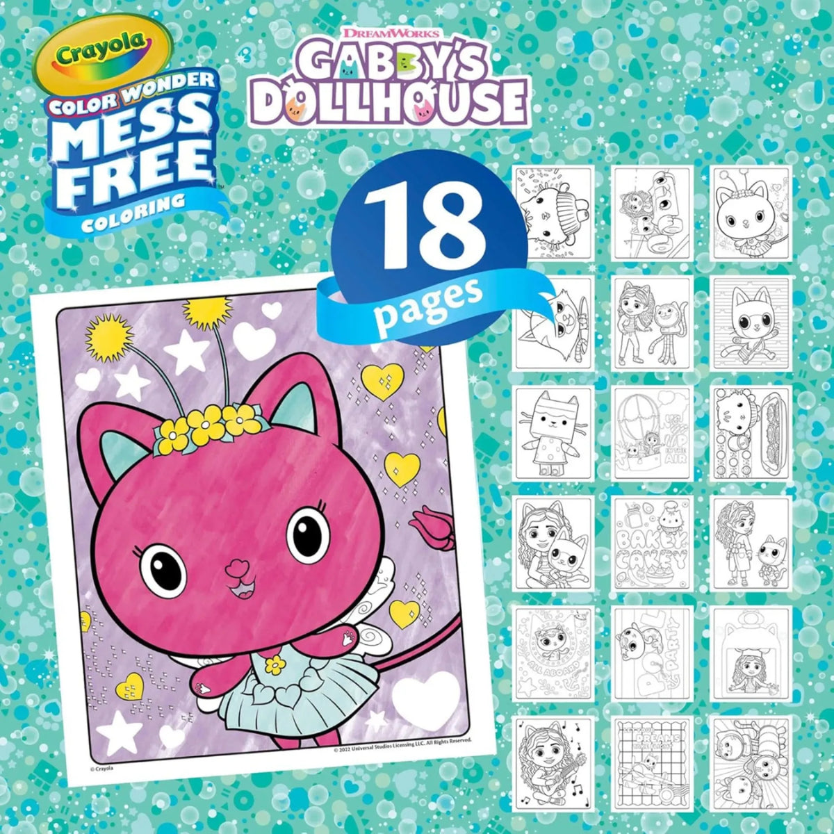 color wonder - gabby's dollhouse