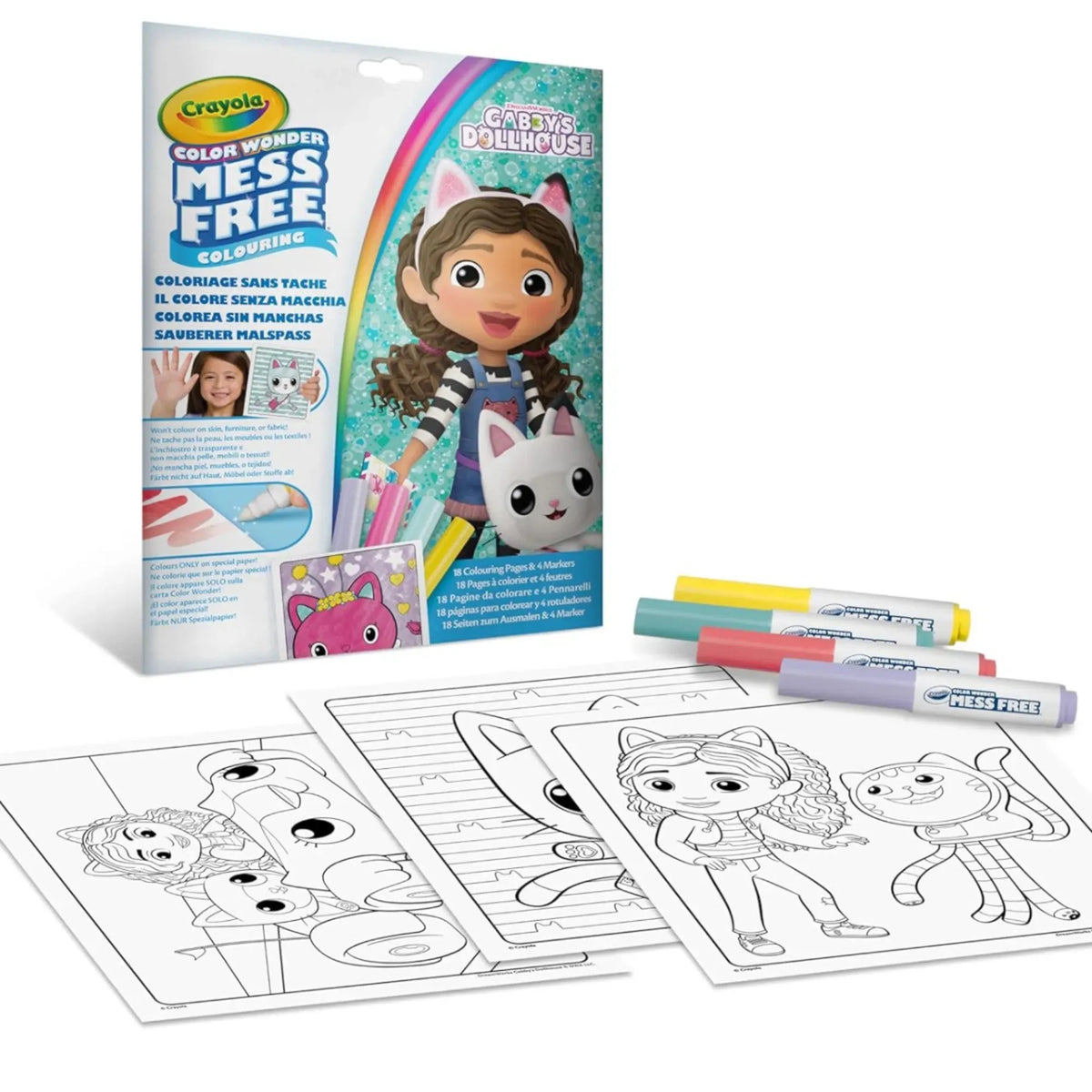 color wonder - gabby's dollhouse