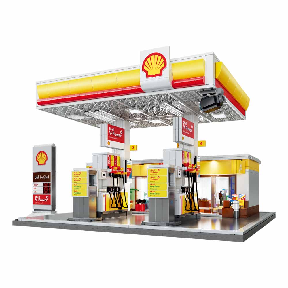cada - shell stazione di rifornimento - 1309 pz.