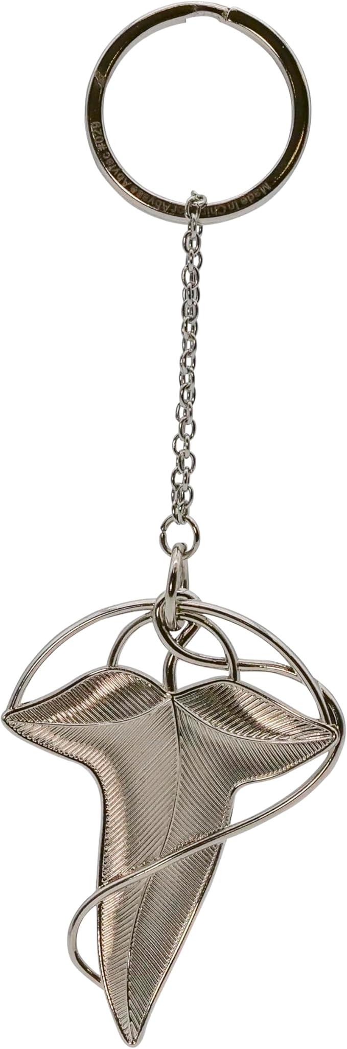 il signore degli anelli - portachiavi 3d - lorien leaf