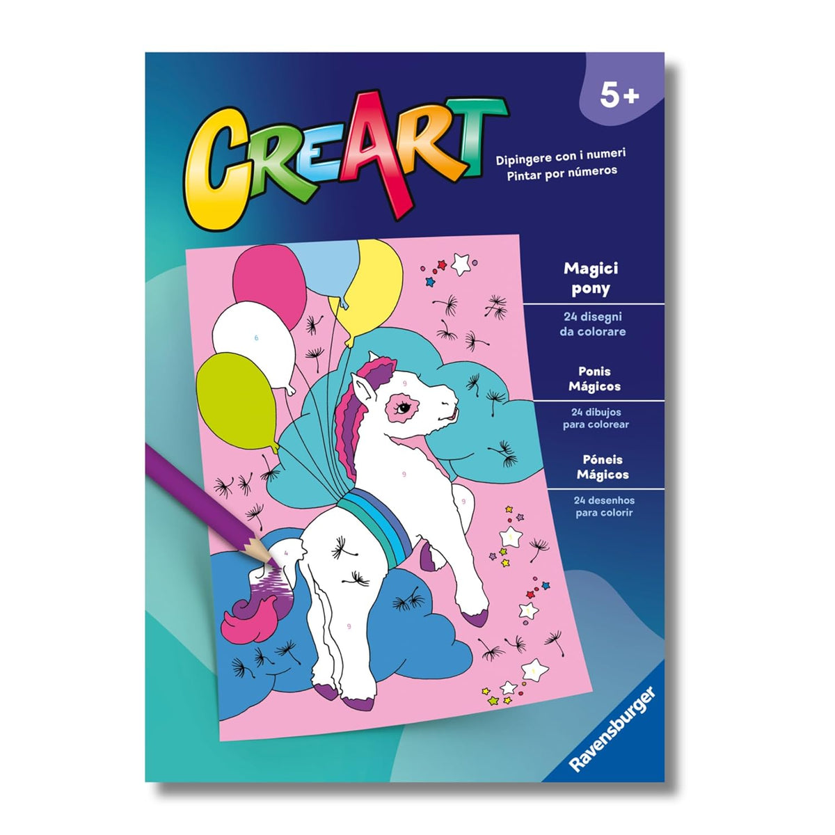 creart - album da colorare - magici pony