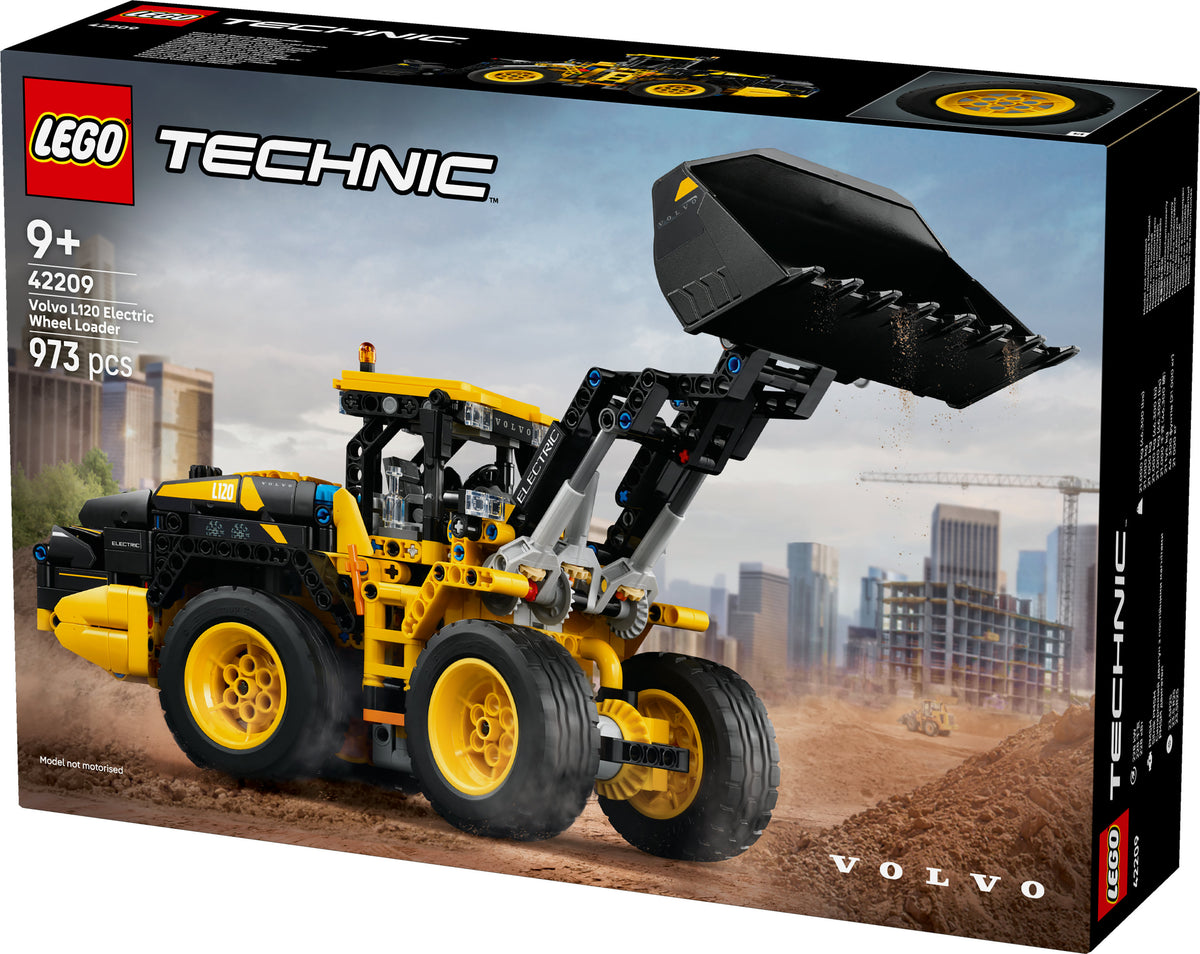 LEGO Technic 42209 pala gommata volvo l120 electric
