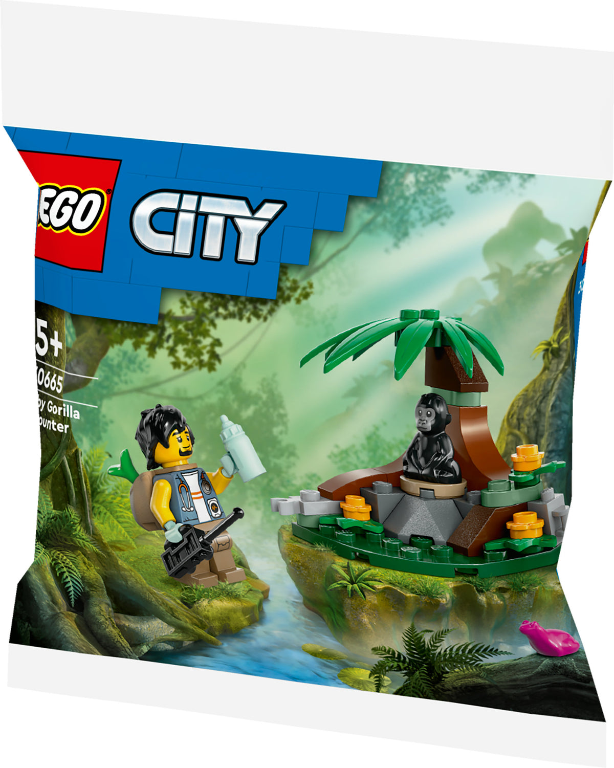 LEGO City 30665 l’incontro con il cucciolo di gorilla