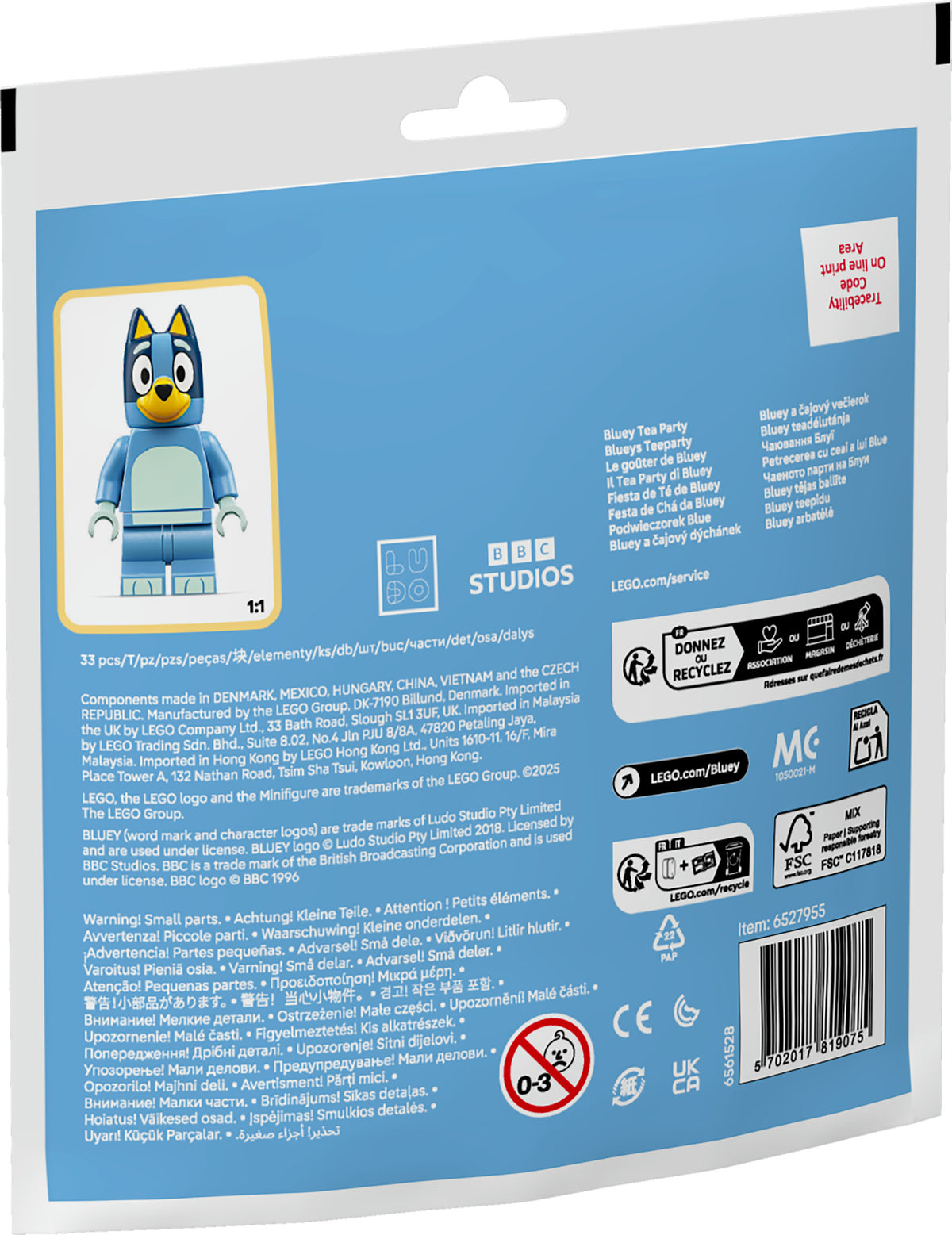 LEGO Bluey 30687 il tea party di bluey