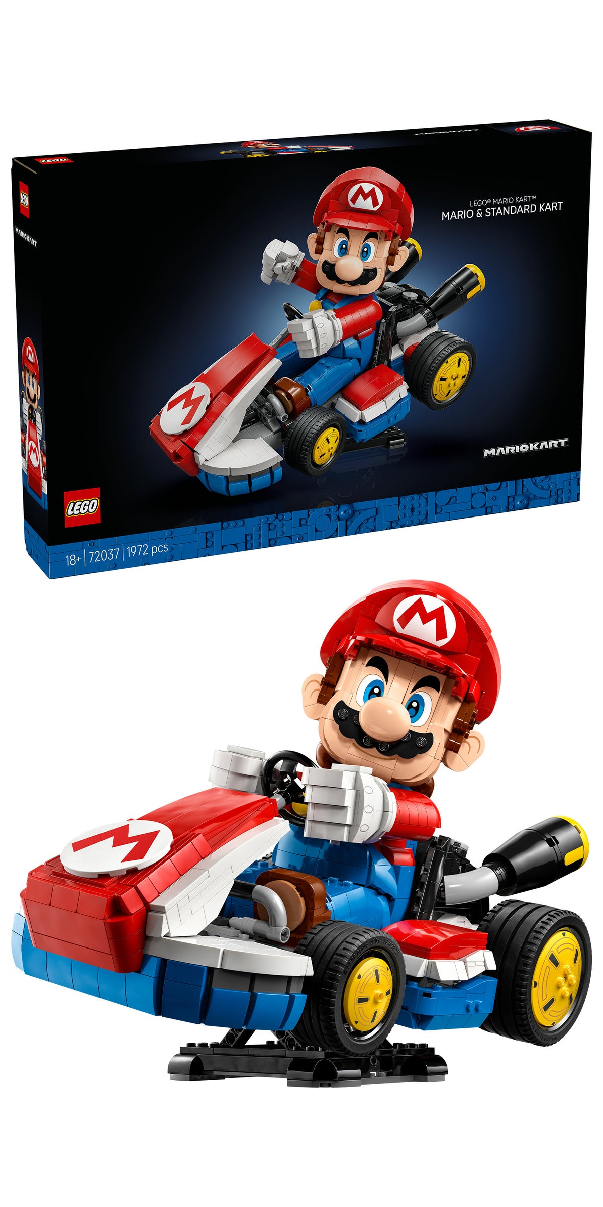 LEGO Super Mario 72037 Mario Kart™: Mario e Kart standard