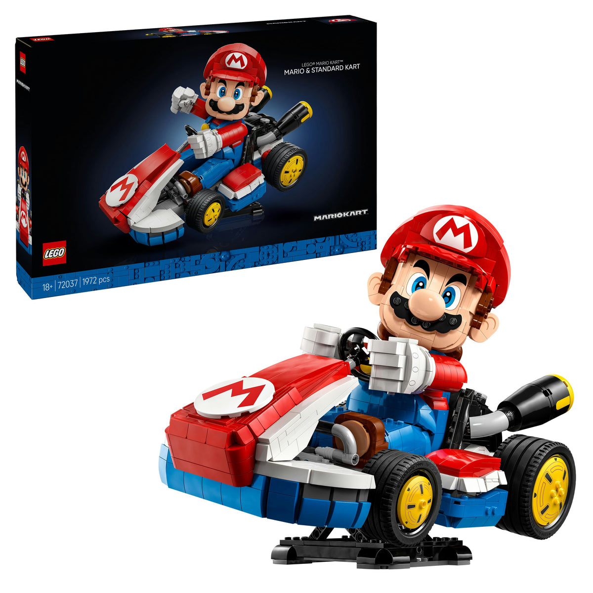LEGO Super Mario 72037 Mario Kart™: Mario e Kart standard