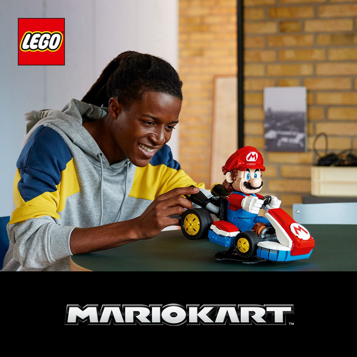LEGO Super Mario 72037 Mario Kart™: Mario e Kart standard