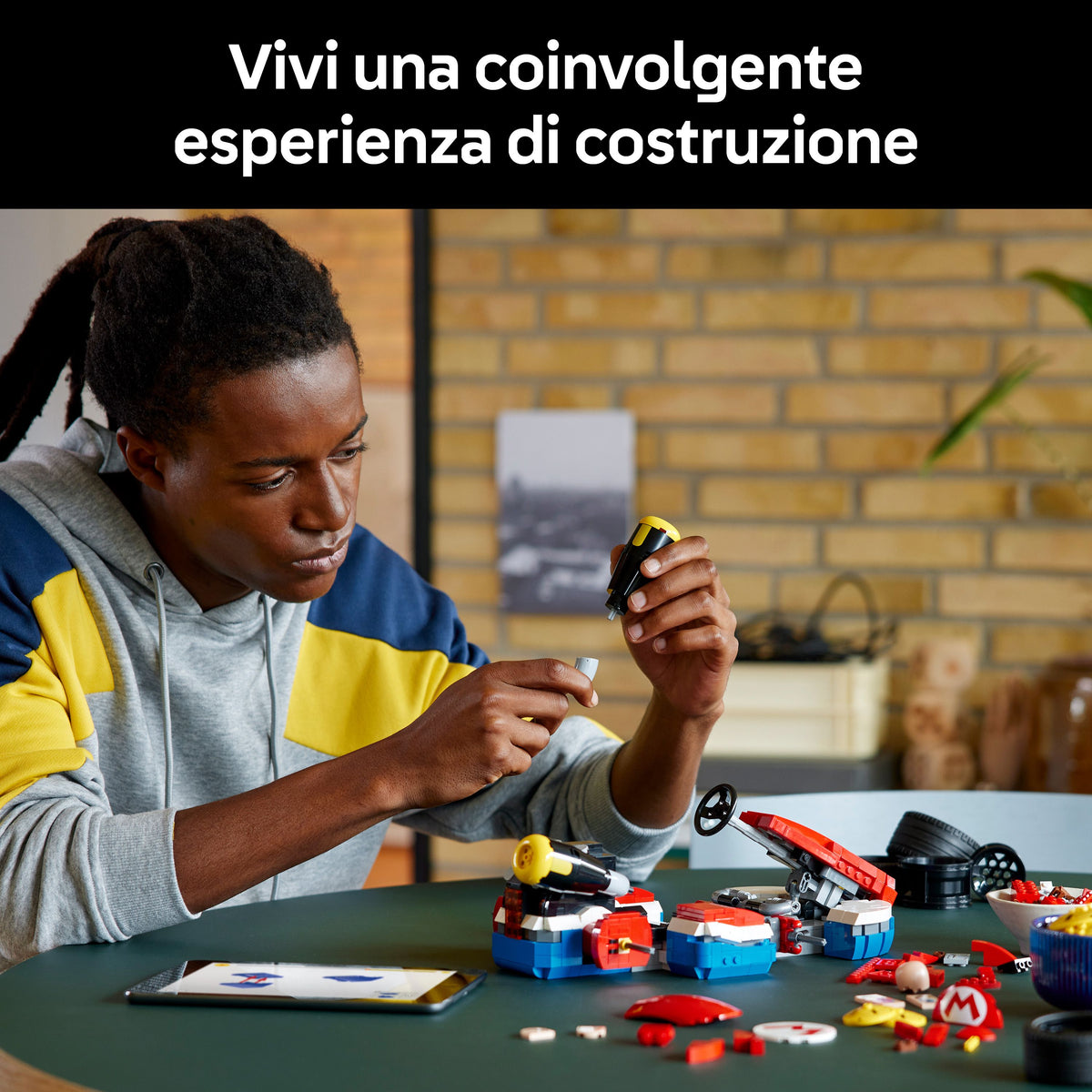 LEGO Super Mario 72037 Mario Kart™: Mario e Kart standard