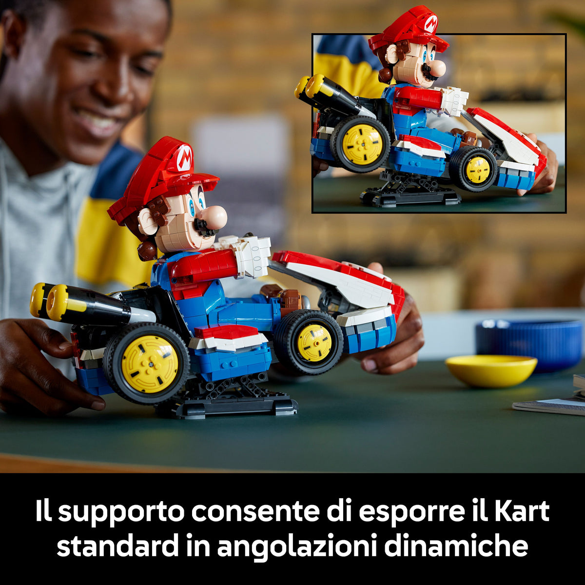 LEGO Super Mario 72037 Mario Kart™: Mario e Kart standard