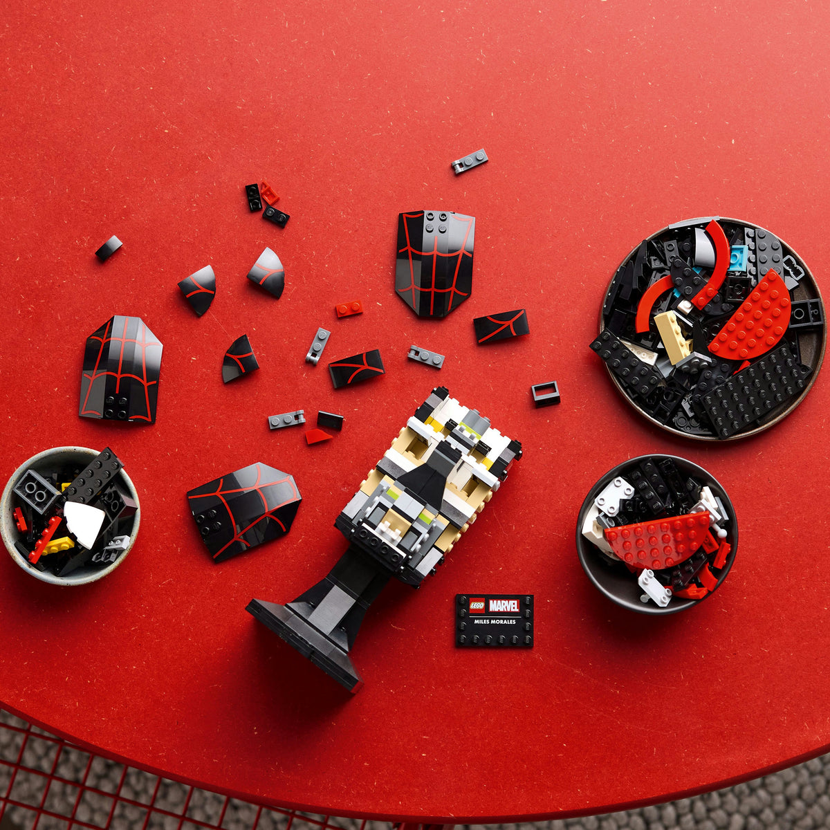 LEGO Super Heroes 76329 maschera di miles morales