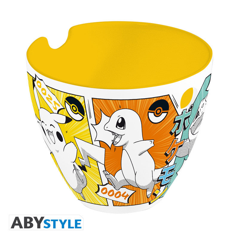 pokémon - ciotola per ramen 370ml + bacchette - manga starters
