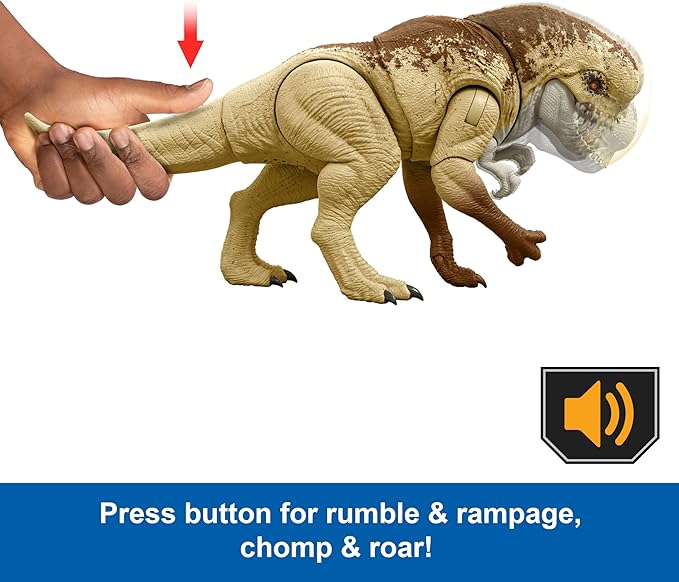 jurassic world: rebirth - rumble n rampage - distortus rex