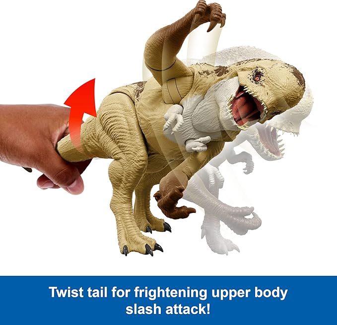 jurassic world: rebirth - rumble n rampage - distortus rex
