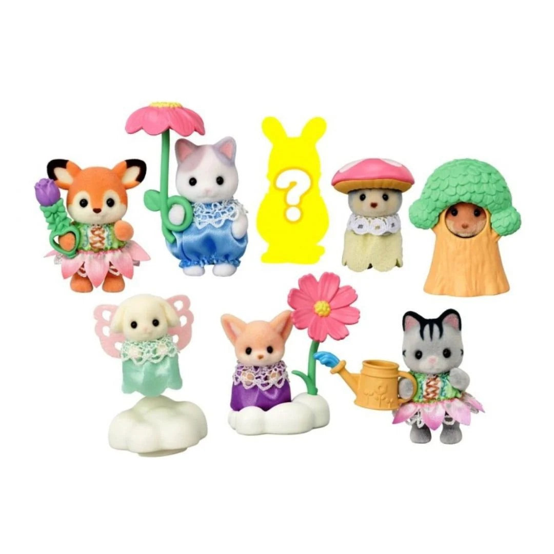 baby in fiore - bustina con personaggio e accessori
