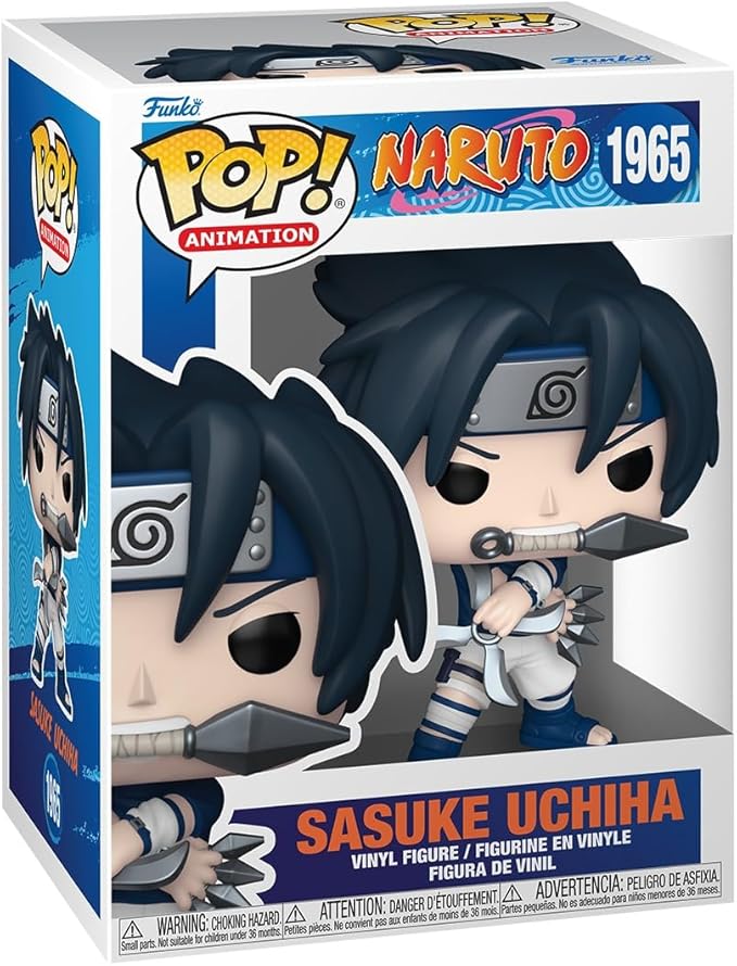 naruto - sasuke 9cm - funko pop! 1965