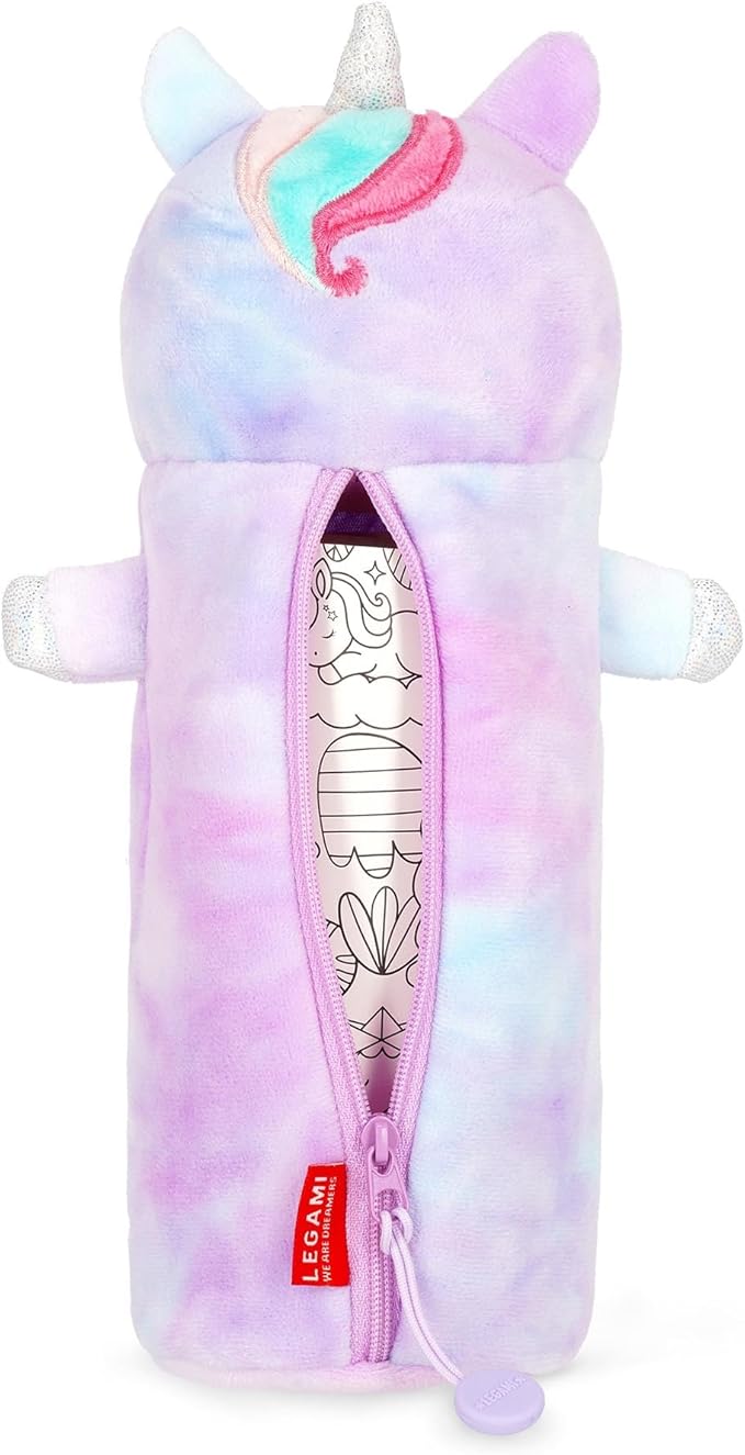 astuccio peluche - super soft! - unicorno