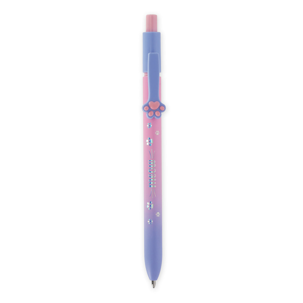 ballpoint pen - meow rosa-viola - kitty