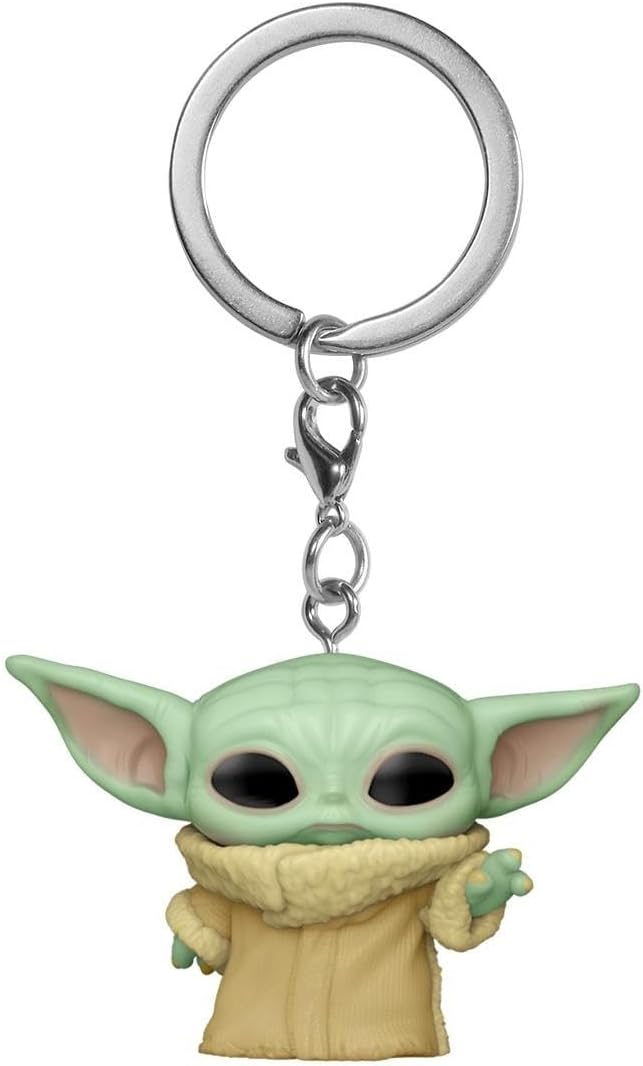 star wars: the mandalorian - the child 4cm - funko pocket pop! portachiavi