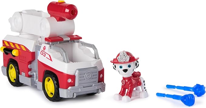 paw patrol fire rescue - marshall