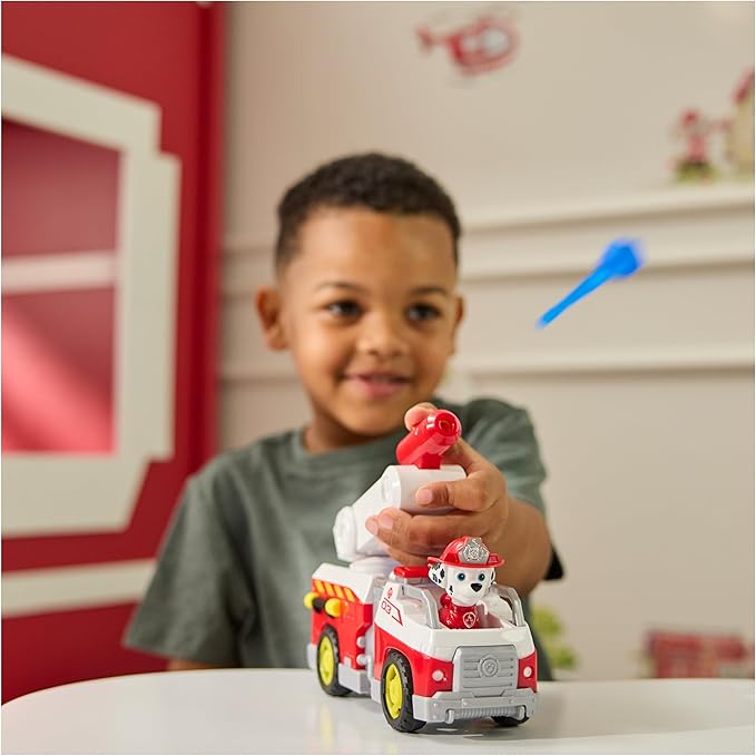 paw patrol fire rescue - marshall