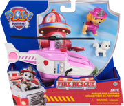 paw patrol fire rescue - skye