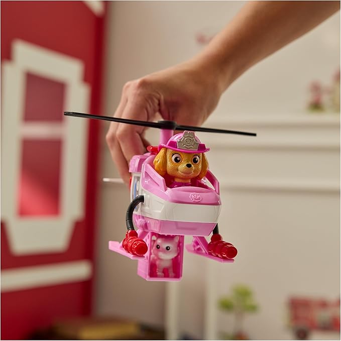 paw patrol fire rescue - skye