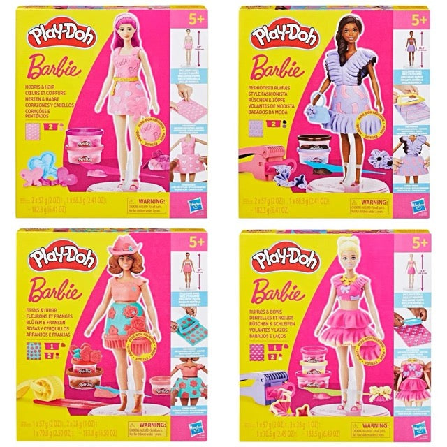 play-doh - barbie designer dolls - modello assortito