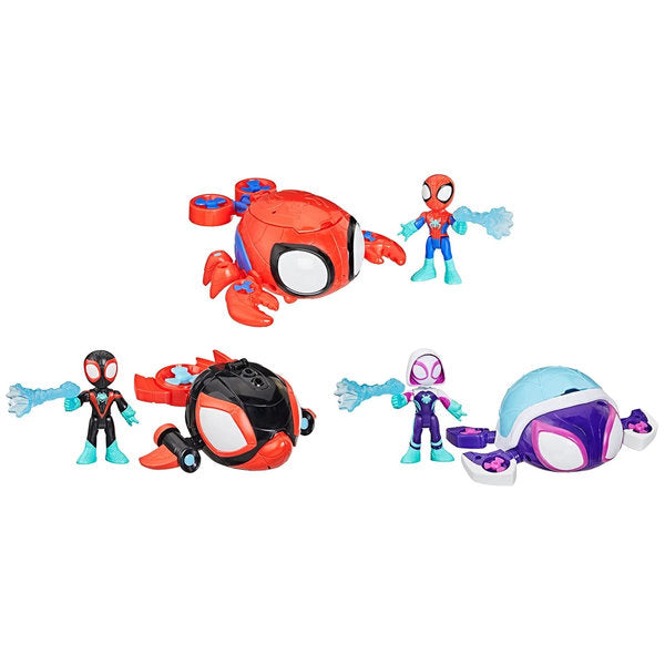 spidey water web - veicolo con personaggio