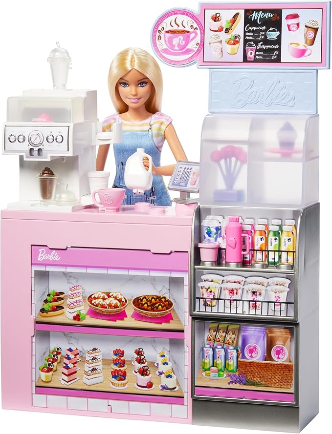 barbie coffe shop playset
