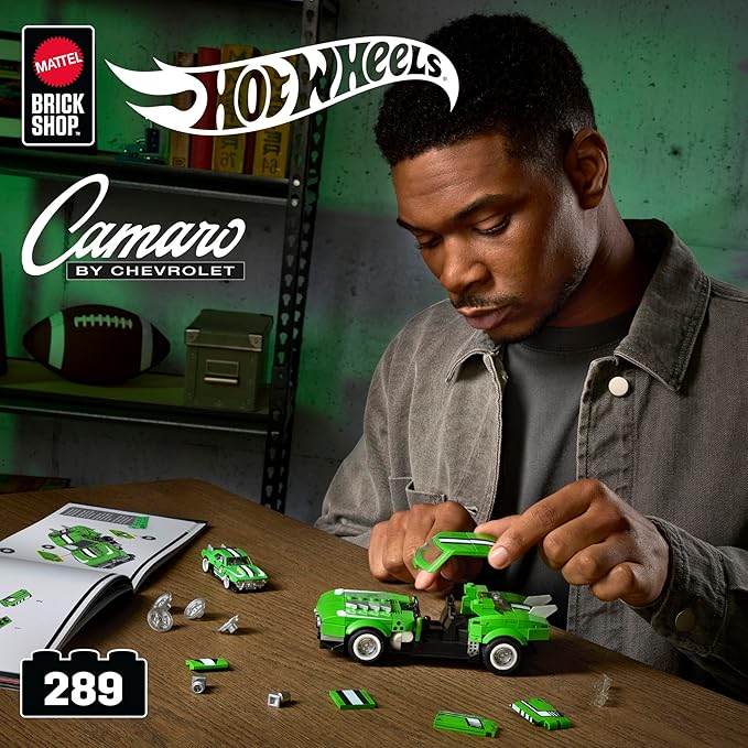 mattel brick shop hot wheels - chevrolet '68 camaro