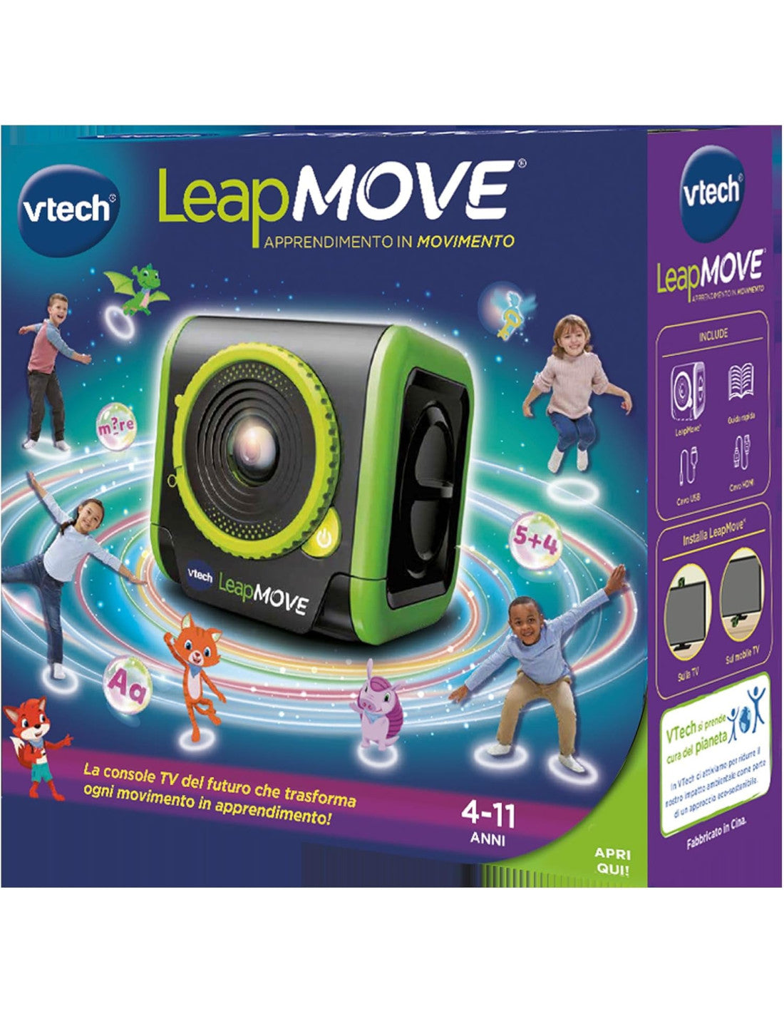 leap move - learning with motion - console interattiva realtà aumentata