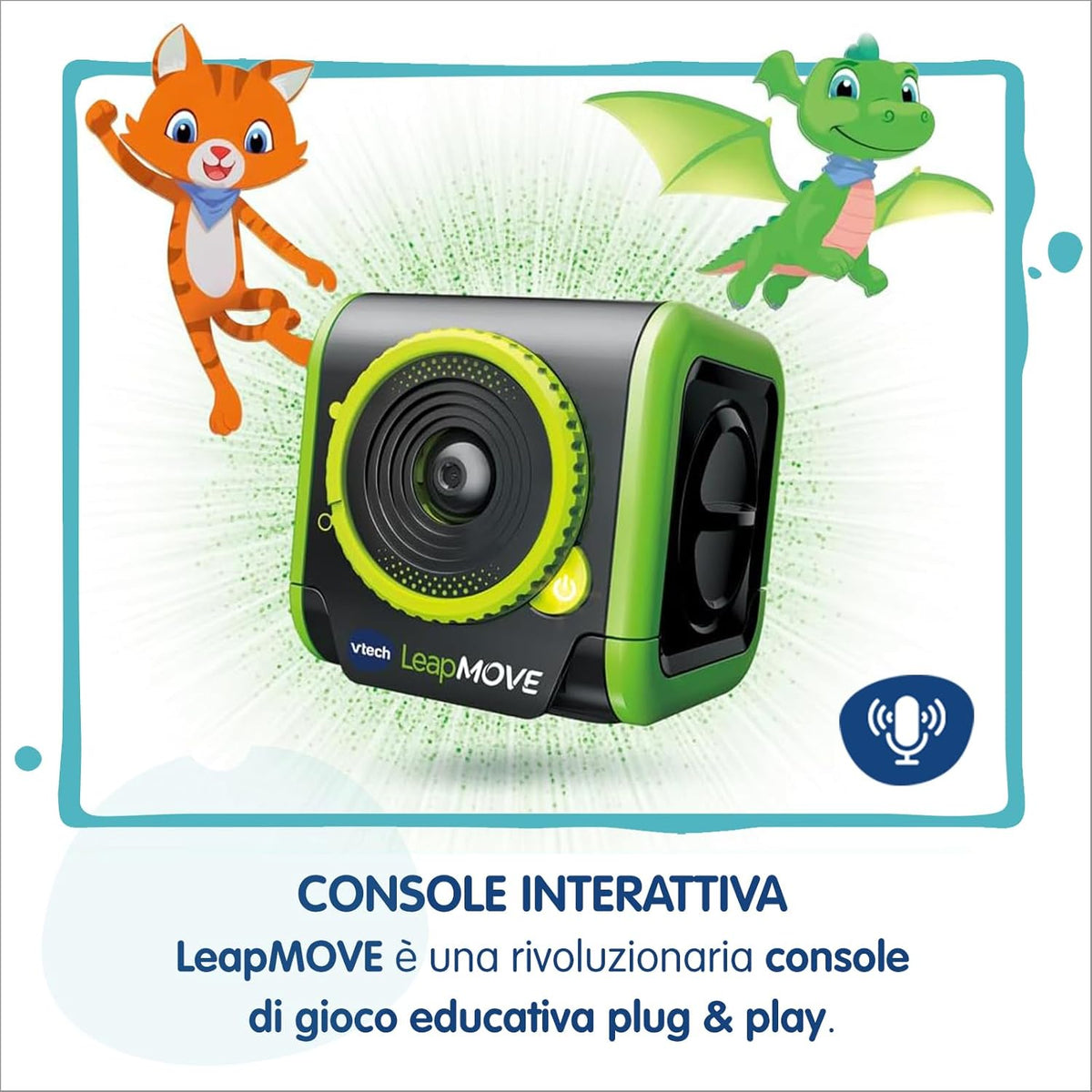 leap move - learning with motion - console interattiva realtà aumentata