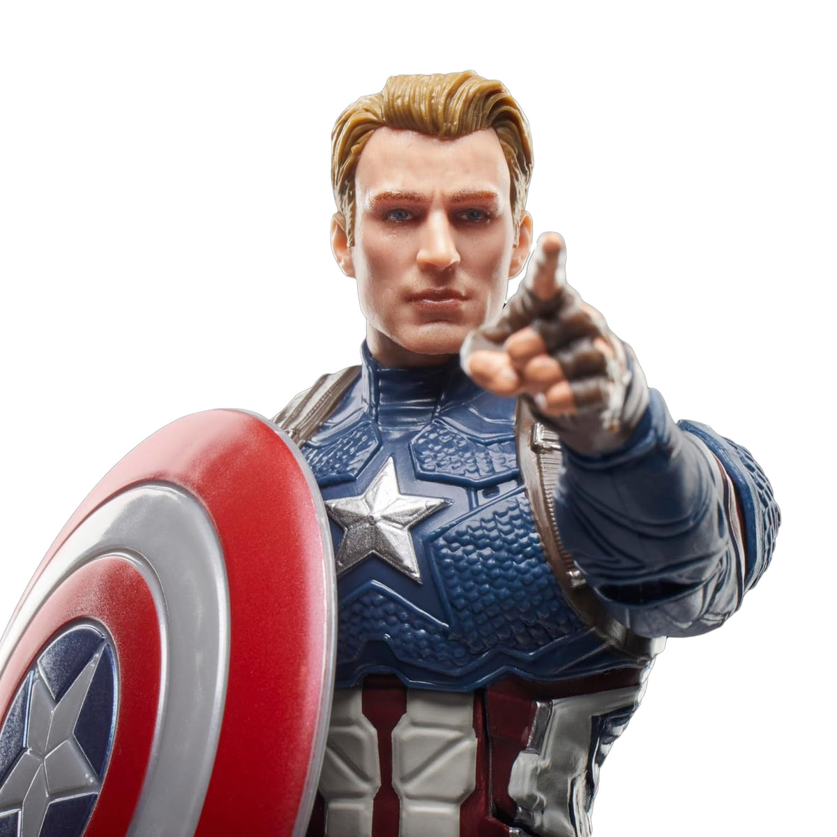 marvel legends series - avengers endgame - capitan america - action figure 15cm