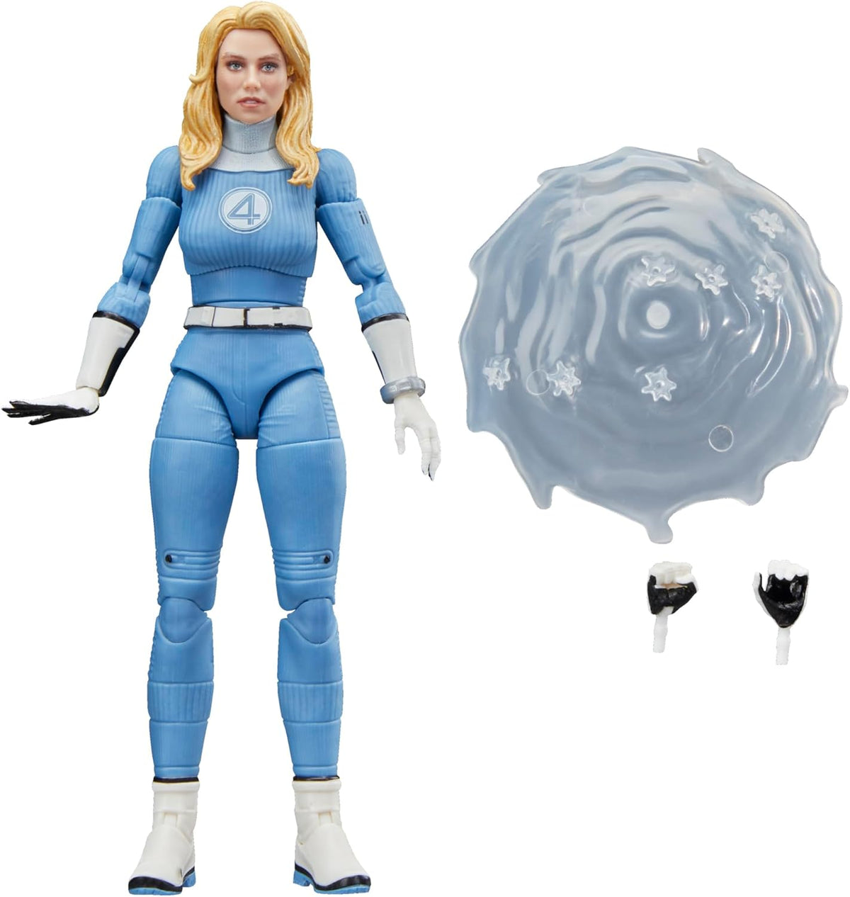 marvel legends series - i fantastici 4 - la donna invisibile - action figure 15cm