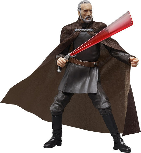 star wars - la vendetta dei sith - 20° anniversario - conte dooku - action figure 15cm
