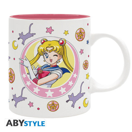 sailor moon - tazza 320ml - sailor moon & luna