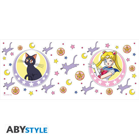 sailor moon - tazza 320ml - sailor moon & luna