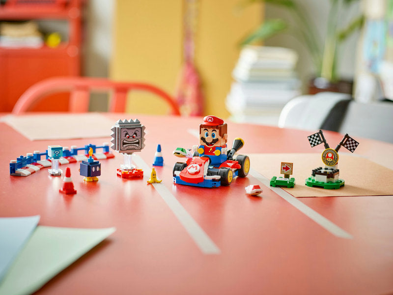 LEGO Super Mario 72043 mario kart™ lego® mario™ interattivo e kart standard