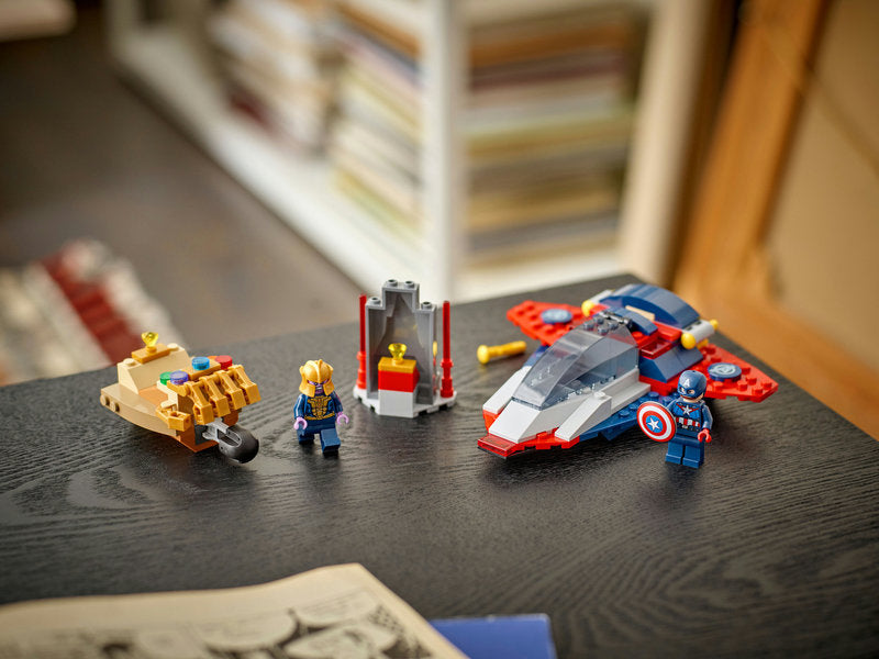 LEGO Super Heroes 76319 captain america contro thanos