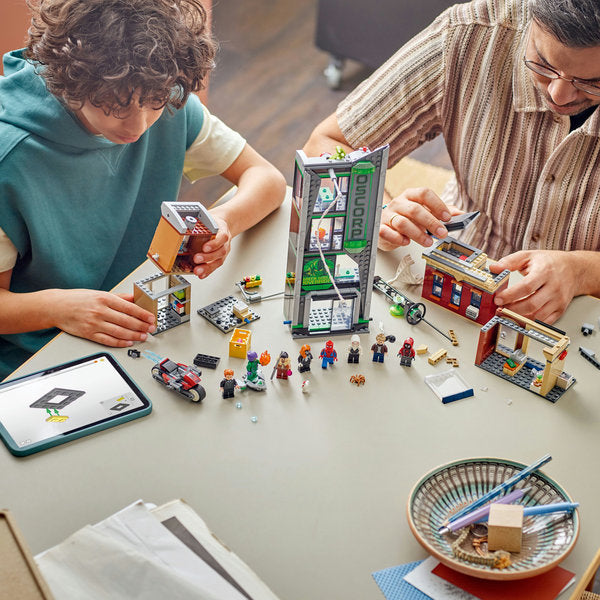 LEGO Super Heroes 76324 spider-man contro oscorp