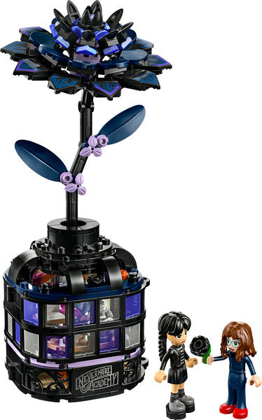 LEGO Wednesday 76784 fiore di dalia nero
