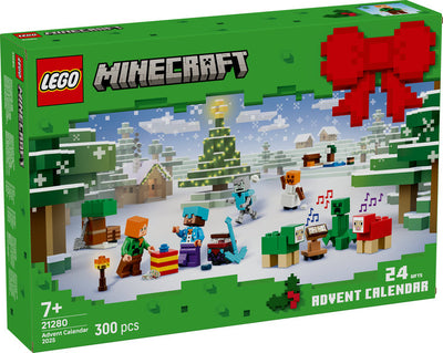 LEGO Minecraft 21280 calendario dell’avvento lego minecraft 2025