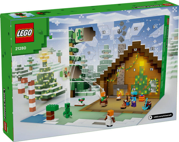 LEGO Minecraft 21280 calendario dell’avvento lego minecraft 2025