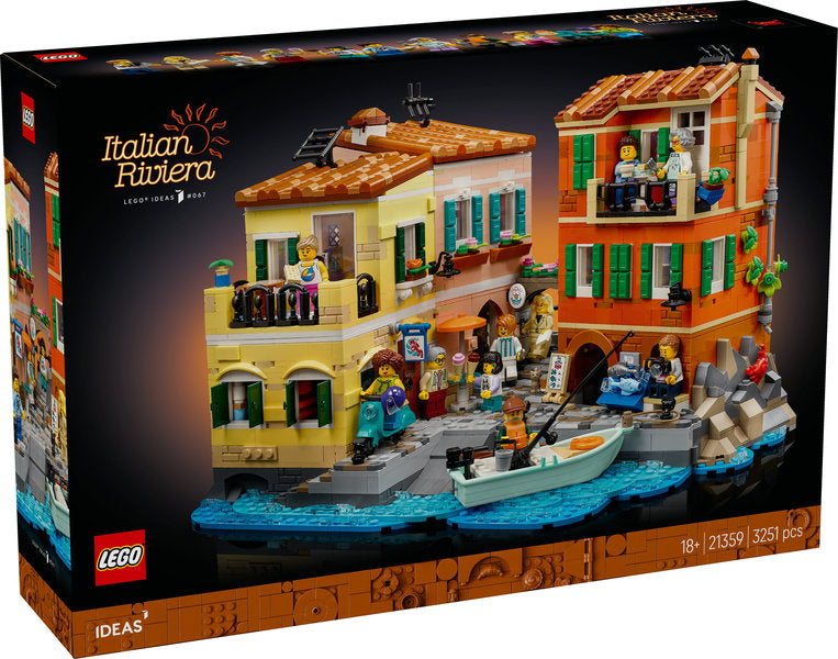 LEGO Ideas 21359 riviera italiana